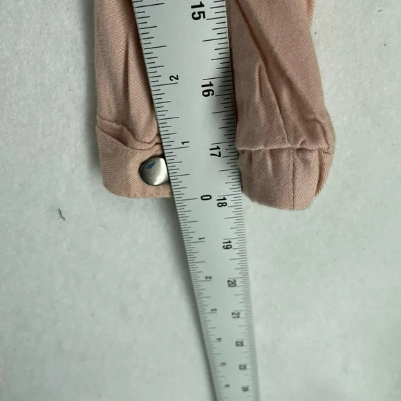 Love Tree Jacket Women's Sz Small Pink Snap Front Chest Pocket Hooded Drawstring - Picture 5 of 12